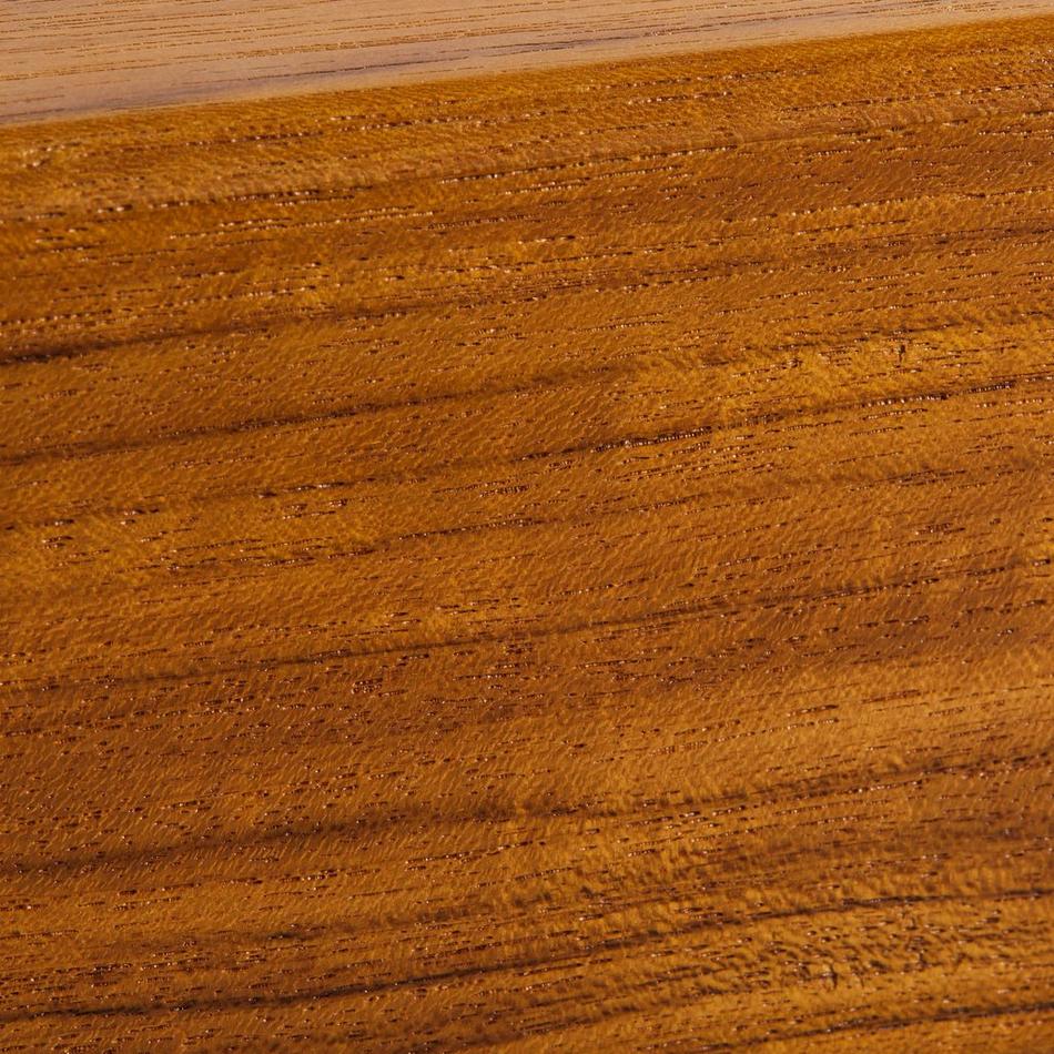 67" Conroy Acrylic Freestanding Tub with Wood Stand - Teak, , large image number 6