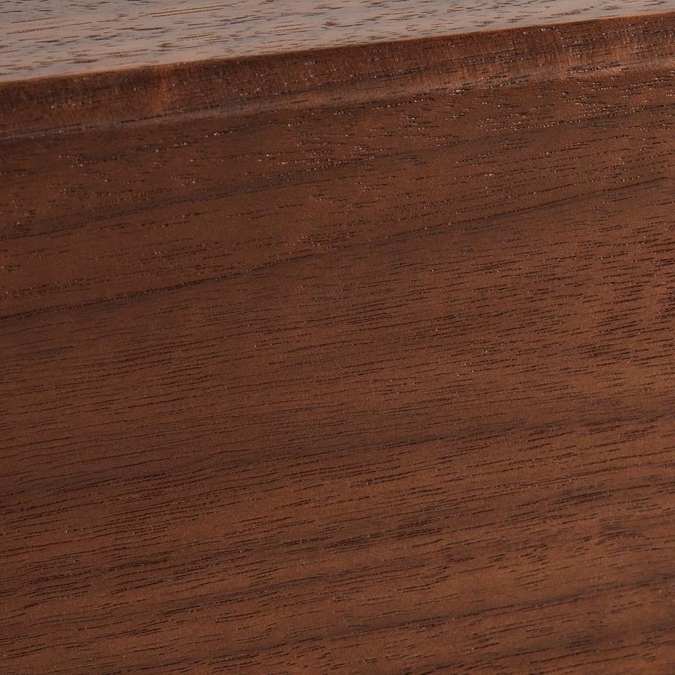 67" Conroy Acrylic Freestanding Tub with Wood Stand - True Walnut, , large image number 6