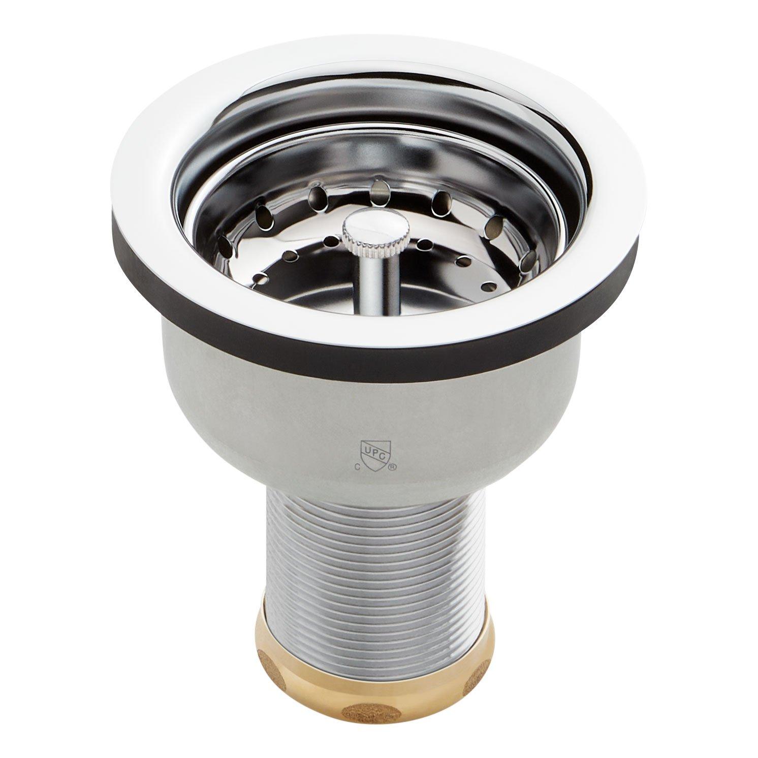 Deep Strainer Basket with Lift Stopper - 3-1/2
