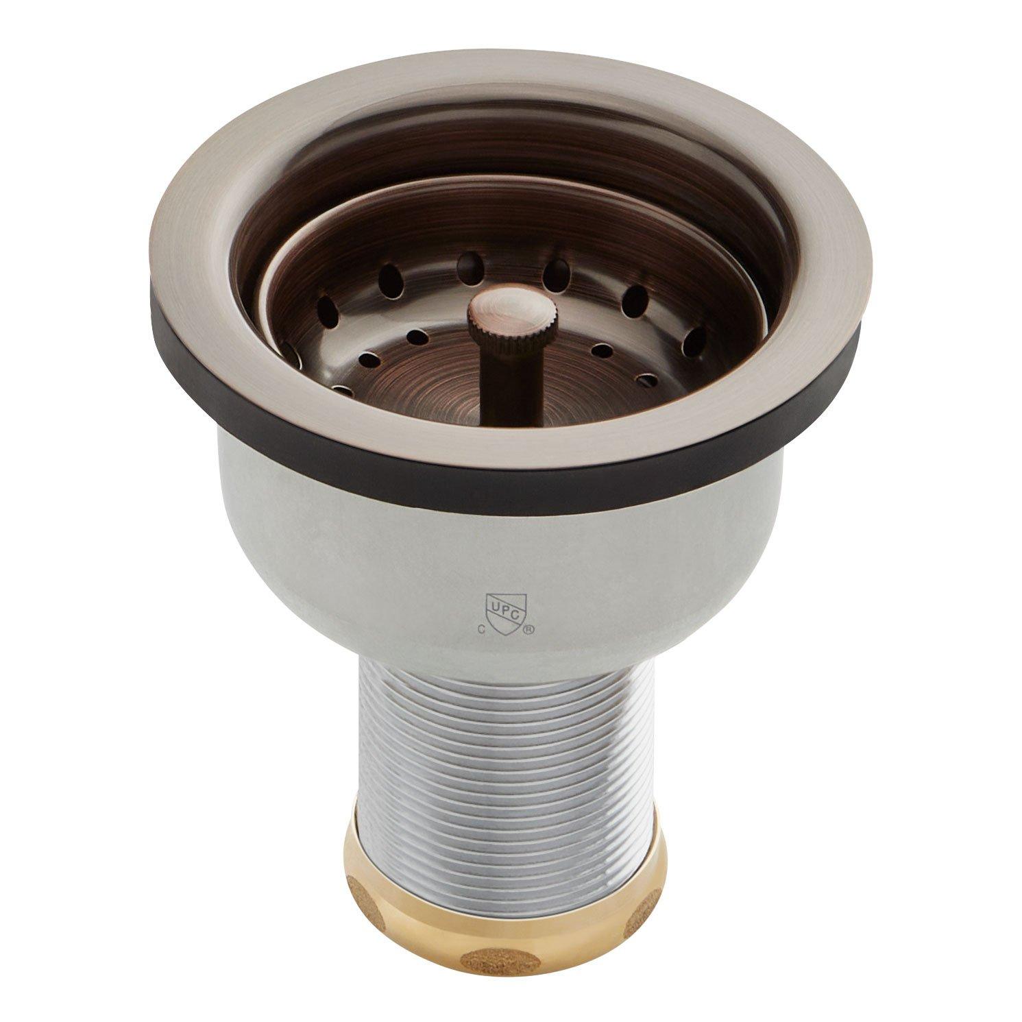 Deep Strainer Basket with Lift Stopper - 3-1/2