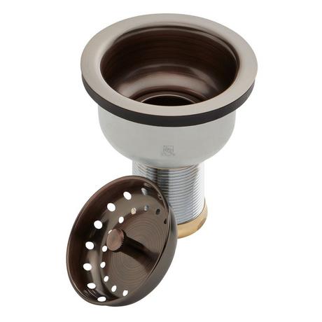 Deep Strainer Basket with Lift Stopper - 3-1/2"
