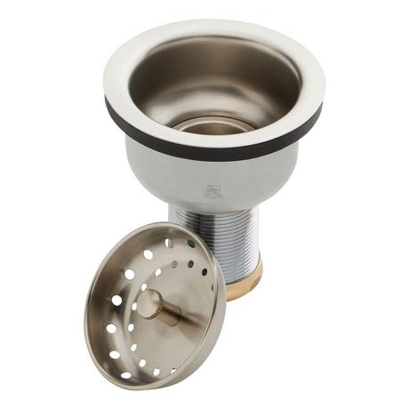 Deep Strainer Basket with Lift Stopper - 3-1/2"