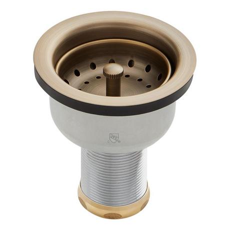 Deep Strainer Basket with Lift Stopper - 3-1/2"