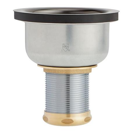 Deep Strainer Basket with Lift Stopper - 3-1/2"