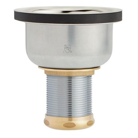 Deep Strainer Basket with Lift Stopper - 3-1/2"