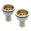 Set of 2 - Deep Strainer Basket with Lift Stopper - 3-1/2", , large image number 6