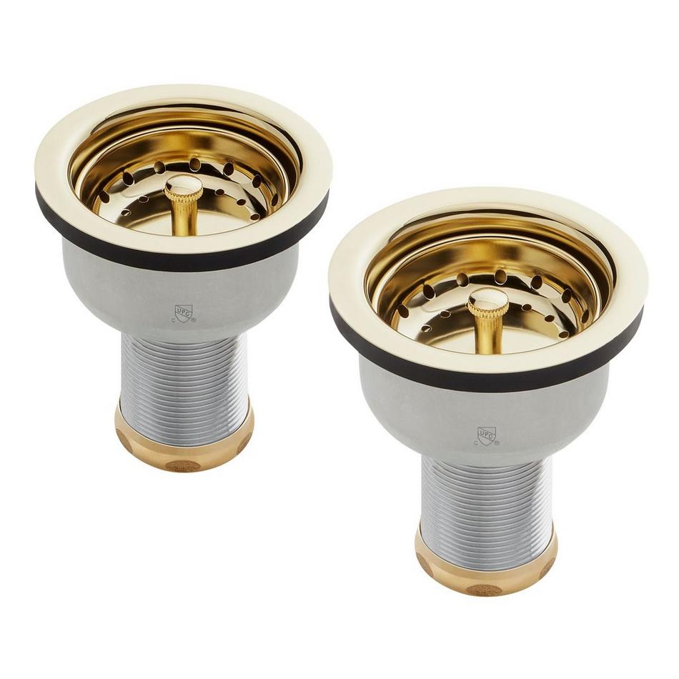 Set of 2 - Deep Strainer Basket with Lift Stopper - 3-1/2", , large image number 6