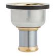 Set of 2 - Deep Strainer Basket with Lift Stopper - 3-1/2" - Polished Brass, , large image number 1