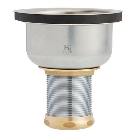 Set of 2 - Deep Strainer Basket with Lift Stopper - 3-1/2"