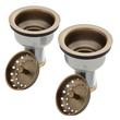 Set of 2 - Deep Strainer Basket with Lift Stopper - 3-1/2", , large image number 12