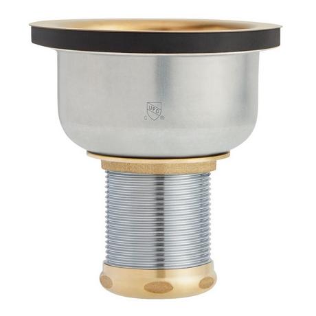 Set of 2 - Deep Strainer Basket with Lift Stopper - 3-1/2"