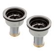 Set of 2 - Deep Strainer Basket with Lift Stopper - 3-1/2", , large image number 3