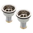 Set of 2 - Deep Strainer Basket with Lift Stopper - 3-1/2", , large image number 7