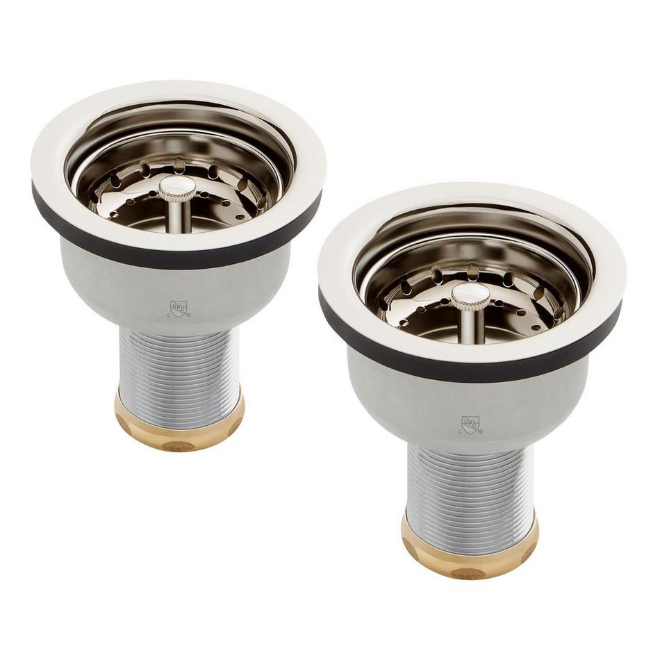 Set of 2 - Deep Strainer Basket with Lift Stopper - 3-1/2", , large image number 7