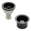 Set - Deep Disposer Flange and Deep Strainer Basket with Lift Stopper - 3-1/2", , large image number 4