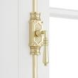 Romlain Brass Cabinet Cremone Bolt - Left Hand - Polished Brass, , large image number 0