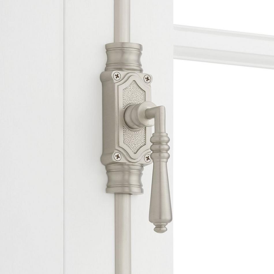 Romlain Brass Cremone Bolt - Left Hand, , large image number 0