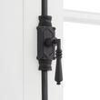 Romlain Brass Door Cremone Bolt - Left Hand - Matte Black, , large image number 0