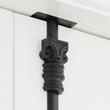 Romlain Brass Door Cremone Bolt - Left Hand - Matte Black, , large image number 3