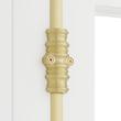 Romlain Brass Door Cremone Bolt - Left Hand - Satin Brass, , large image number 1