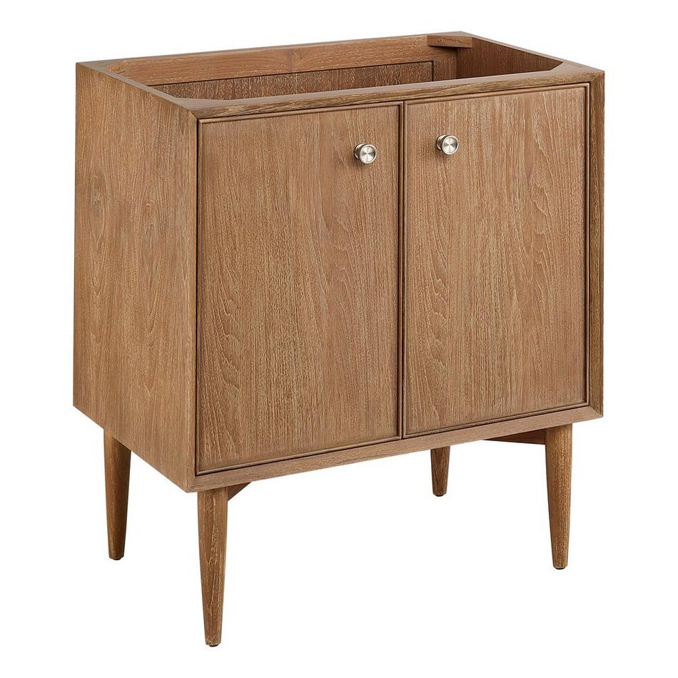 30" Wendolyn Teak Vanity with Rectangular Undermount Sink - Outlet - Washed Teak, , large image number 3