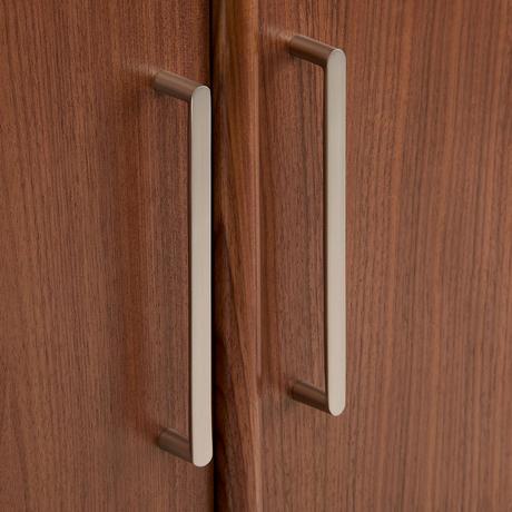 60" Novak Mahogany Single Vanity - True Walnut - Vanity Cabinet Only