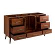 60" Novak Mahogany Single Vanity - True Walnut - Vanity Cabinet Only, , large image number 1