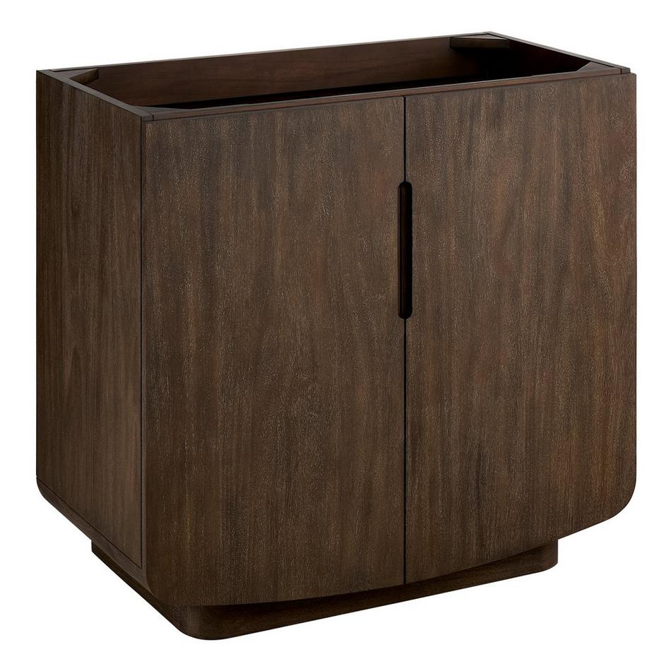 36" Yvon Vanity with Outlet - Deep Taupe - Vanity Cabinet Only, , large image number 0