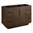 48" Yvon Vanity with Outlet - Deep Taupe - Vanity Cabinet Only, , large image number 0