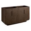 60" Yvon Double Vanity with Outlets - Deep Taupe - Vanity Cabinet Only, , large image number 0