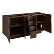 72" Yvon Double Vanity with Outlets - Deep Taupe - Vanity Cabinet Only, , large image number 1