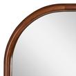 22" x 36" Sylvaine Oval Walnut Vanity Mirror - True Walnut, , large image number 3