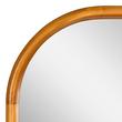 22" x 36" Sylvaine Oval Teak Vanity Mirror - Teak, , large image number 3