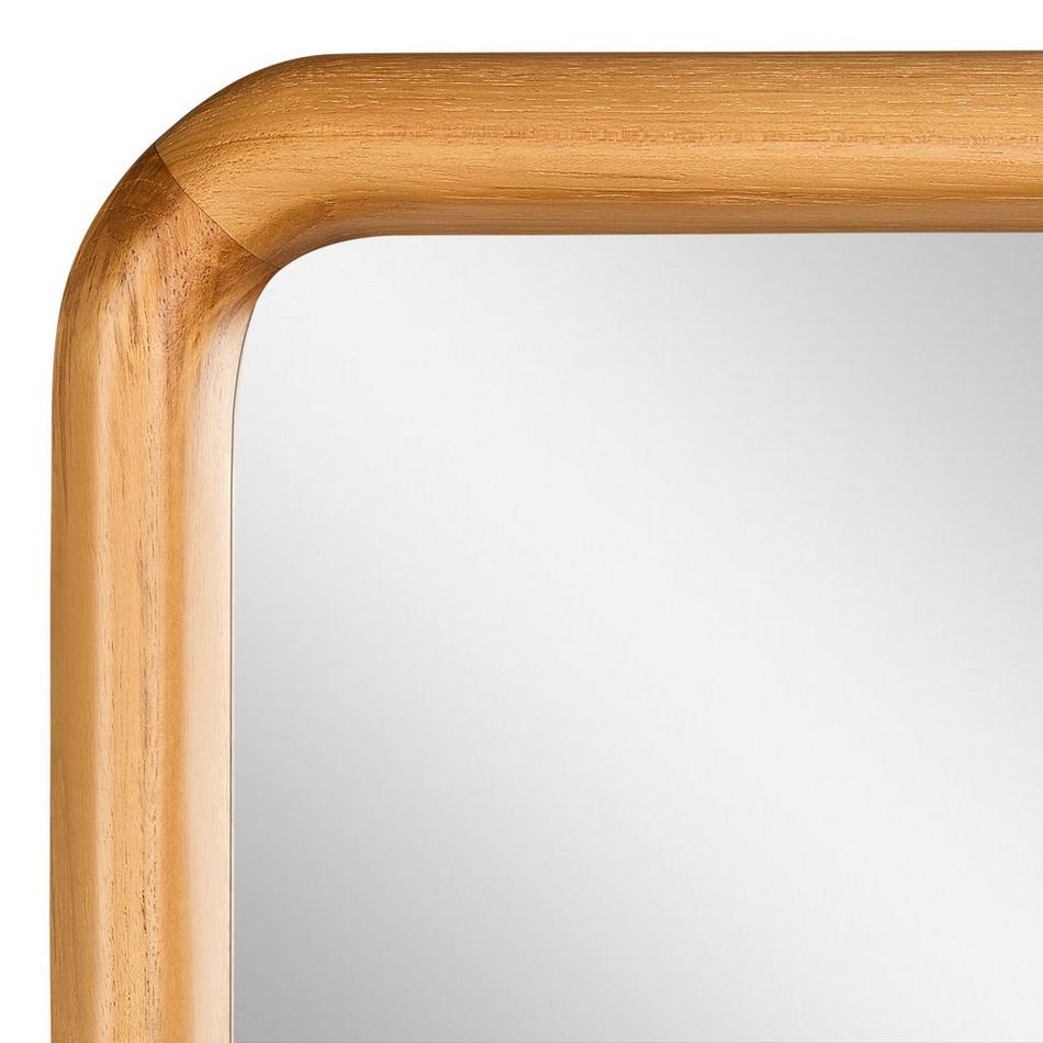 Sylvaine Rounded Rectangle Wood Vanity Mirror, , large image number 5