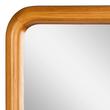 30" x 42" Sylvaine Rounded Rectangle Teak Vanity Mirror - Teak, , large image number 3