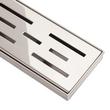 18" Slotted Linear Shower Drain - Polished Stainless Steel, , large image number 3
