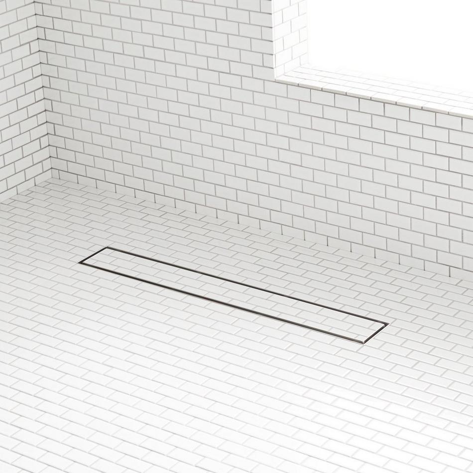 32" Tile-In Linear Shower Drain - Stainless Steel, , large image number 0
