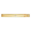 36" Patterned Linear Shower Drain - Brushed Gold, , large image number 2