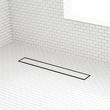 36" Tile-In Linear Shower Drain - Matte Black, , large image number 0
