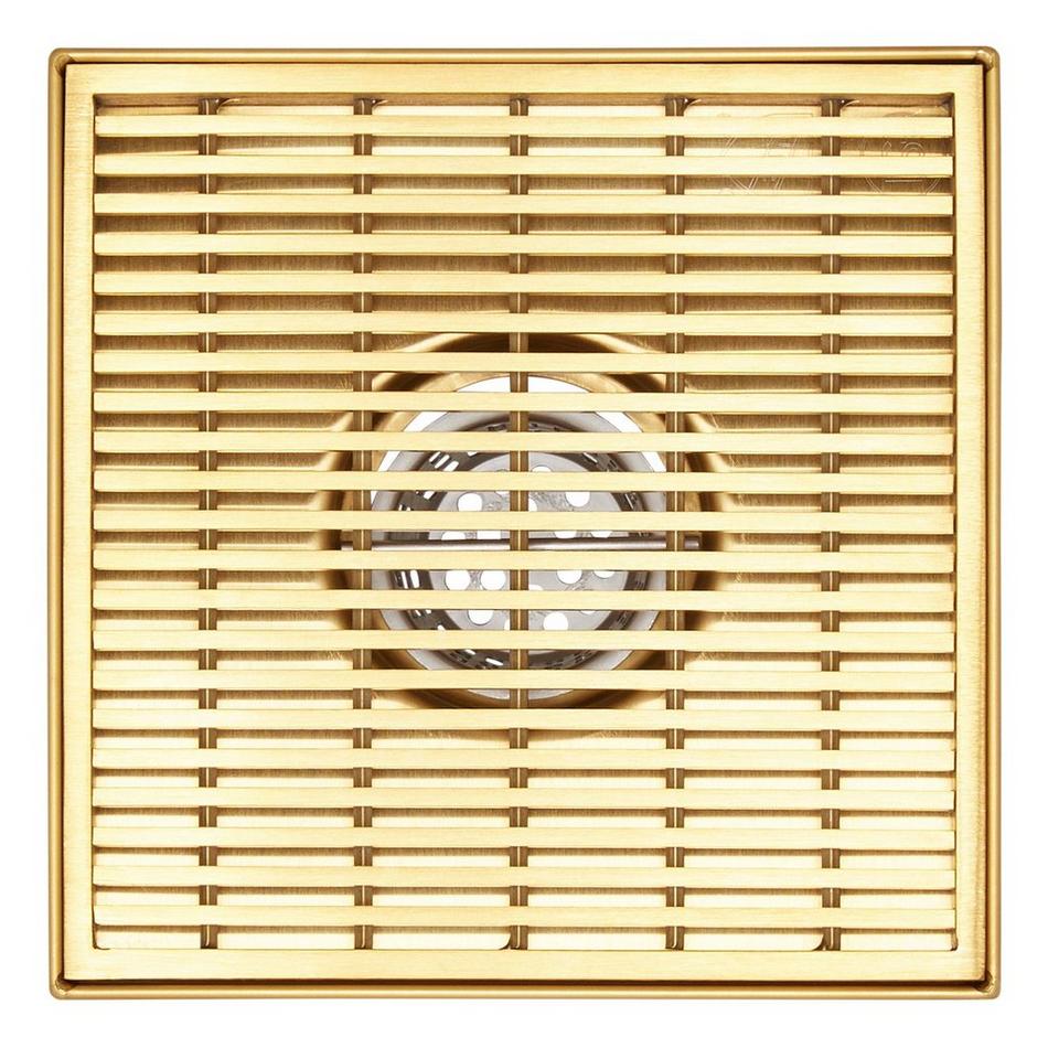 Patterned Square Shower Drain, , large image number 5