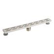 48" Slotted Linear Shower Drain - Polished Stainless Steel, , large image number 1
