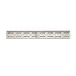60" Slotted Linear Shower Drain - Stainless Steel, , large image number 2