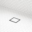 8" Tile-In Square Shower Drain - Matte Black, , large image number 0