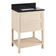 24" Robertson Console Vanity with Rectangular Undermount Sink - Unfinished - CB Quartz - 3 Hole, , large image number 0