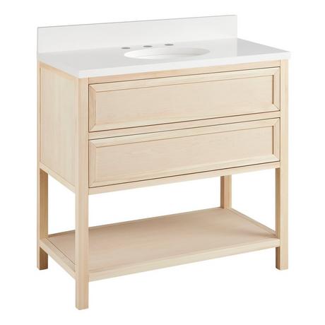 36" Robertson Console Vanity with Undermount Sink - Unfinished