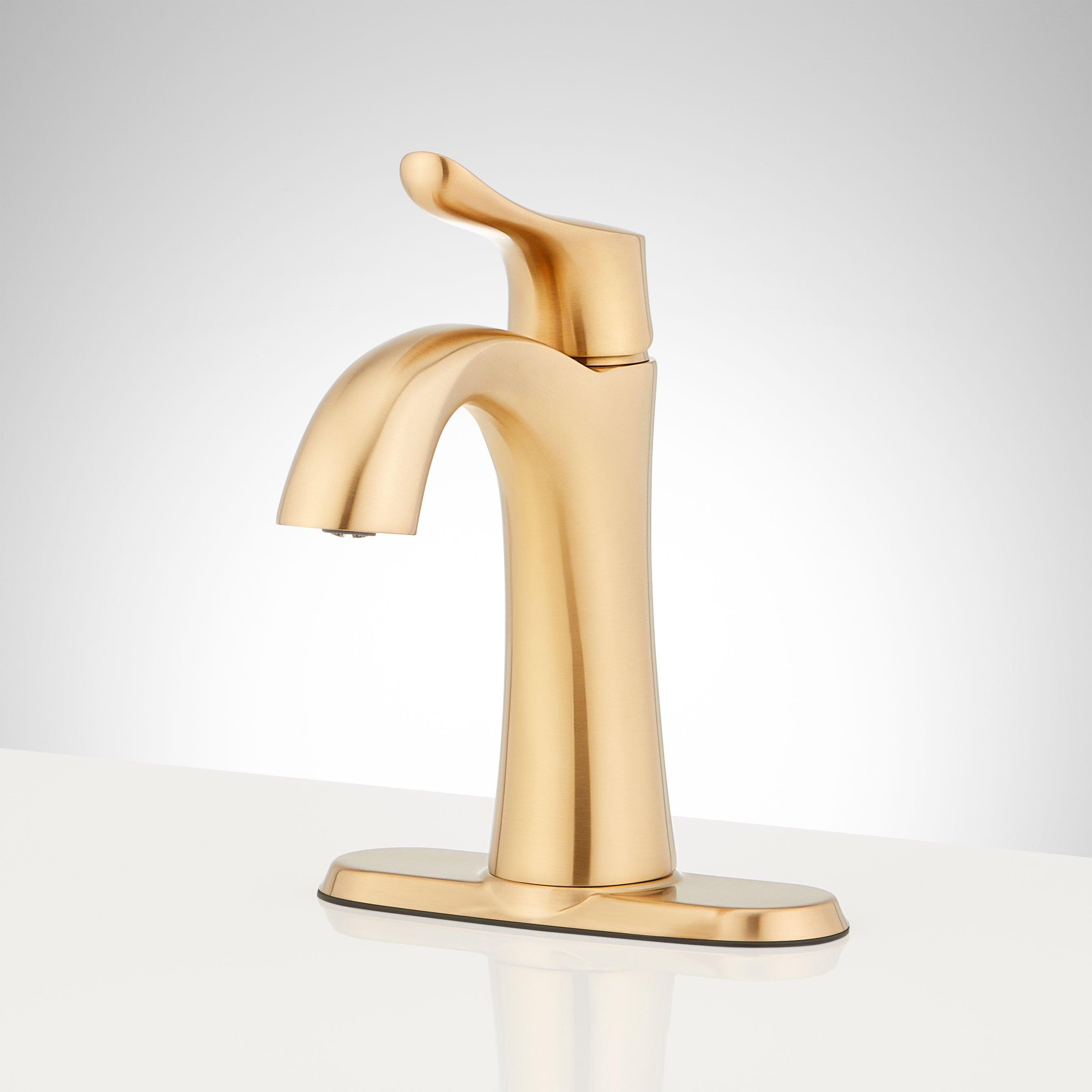 Provincetown Single-Hole Bathroom Faucet | Signature Hardware
