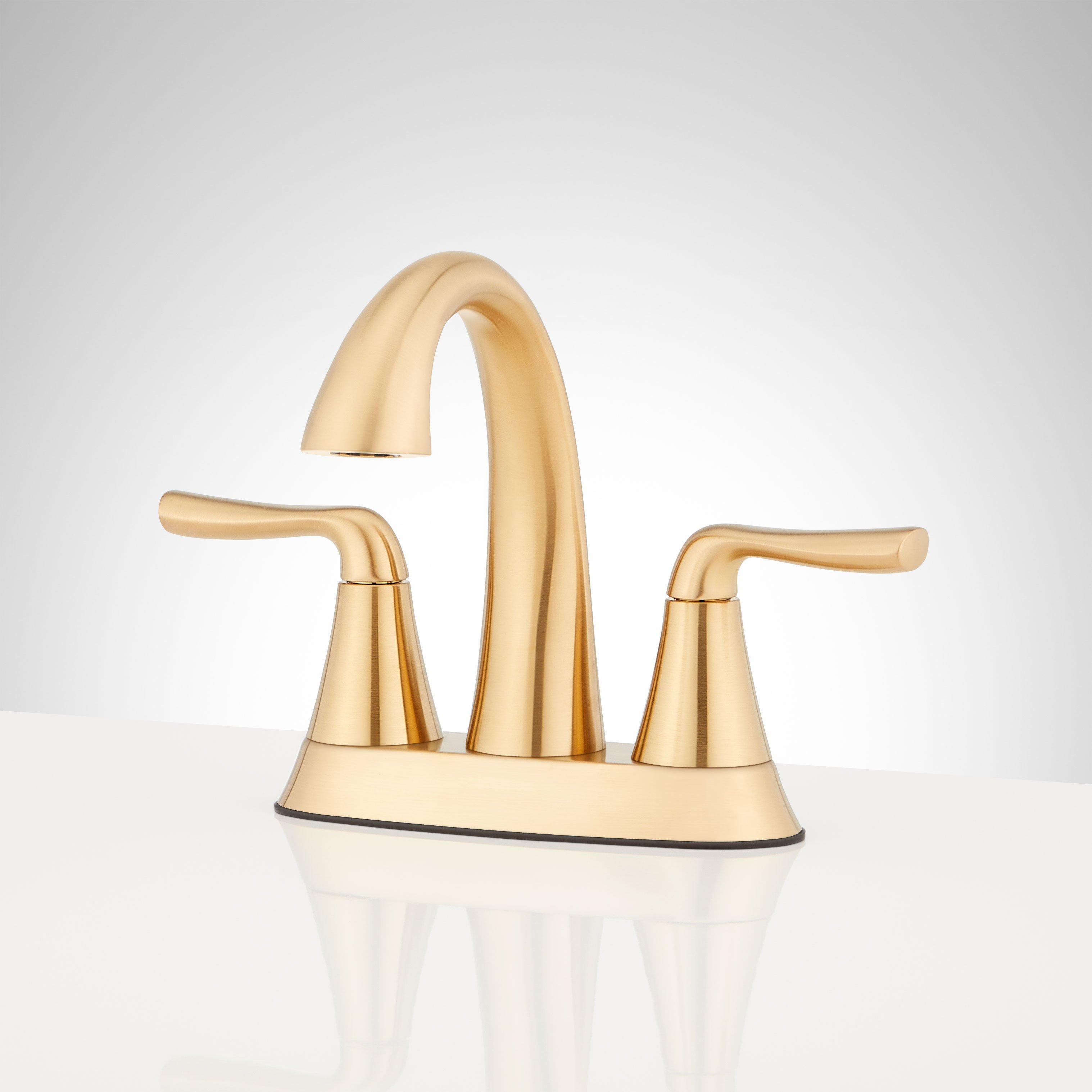 Center Faucet Inlets Provincetown Centerset Bathroom Faucet | Signature Hardware