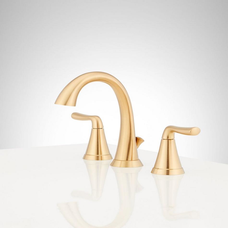 Provincetown Widespread Bathroom Faucet - Brushed Gold, , large image number 1