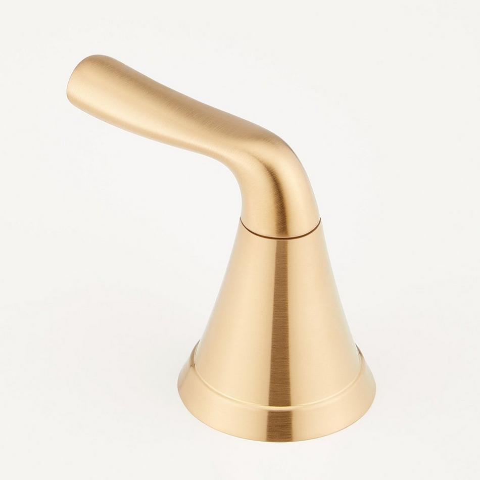 Provincetown 4-Hole Roman Tub Faucet and Hand Shower with Rough-In Valve - Brushed Gold, , large image number 2
