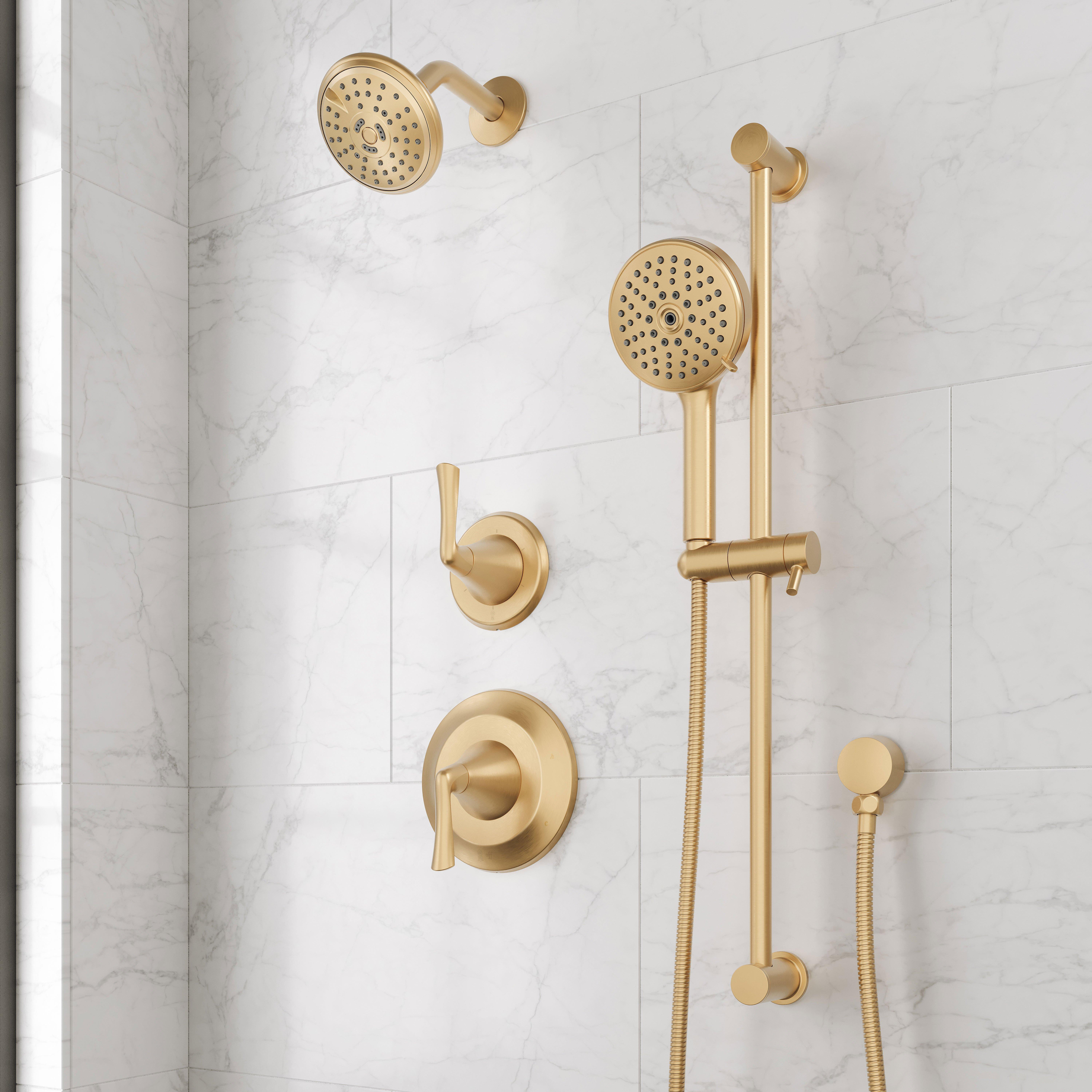 Provincetown Pressure Balance Shower System with Slide Bar and Hand ...